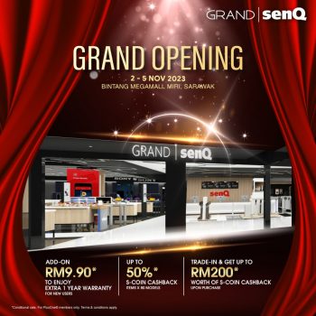 Grand-SenQ-Grand-Opening-at-Bintang-Megamall-350x350 - Electronics & Computers Home Appliances IT Gadgets Accessories Kitchen Appliances Promotions & Freebies Sarawak 