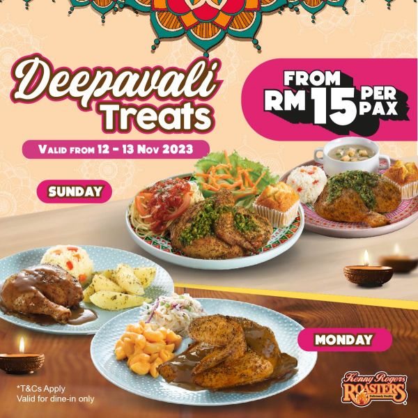 Nov Kenny Rogers Roasters Deepavali Treats Everydayonsales Com