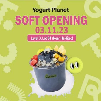 Yogurt-Planet-Soft-Opening-Promotion-at-Sunway-Velocity-Mall-350x350 - Beverages Food , Restaurant & Pub Ice Cream Kuala Lumpur Promotions & Freebies Selangor 