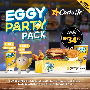 Carls-Jr.-Eggy-Party-Pack-Special-350x350 - Food , Restaurant & Pub Johor Kedah Kelantan Kuala Lumpur Melaka Negeri Sembilan Pahang Penang Perak Perlis Promotions & Freebies Putrajaya Sabah Sarawak Selangor Terengganu 