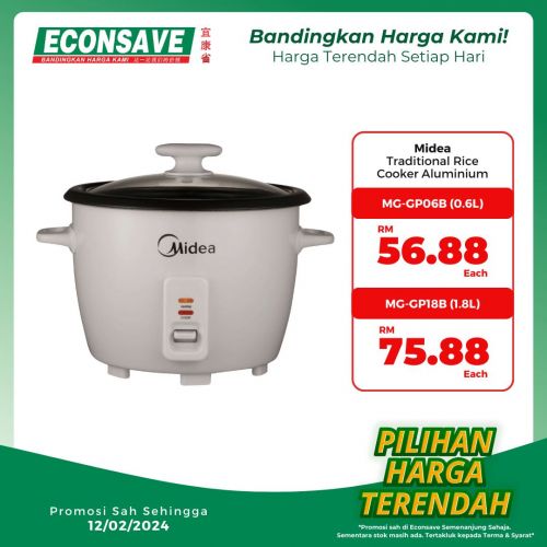 Now till 12 Feb 2024: Econsave - Pilihan Harga Terendah Promotion ...