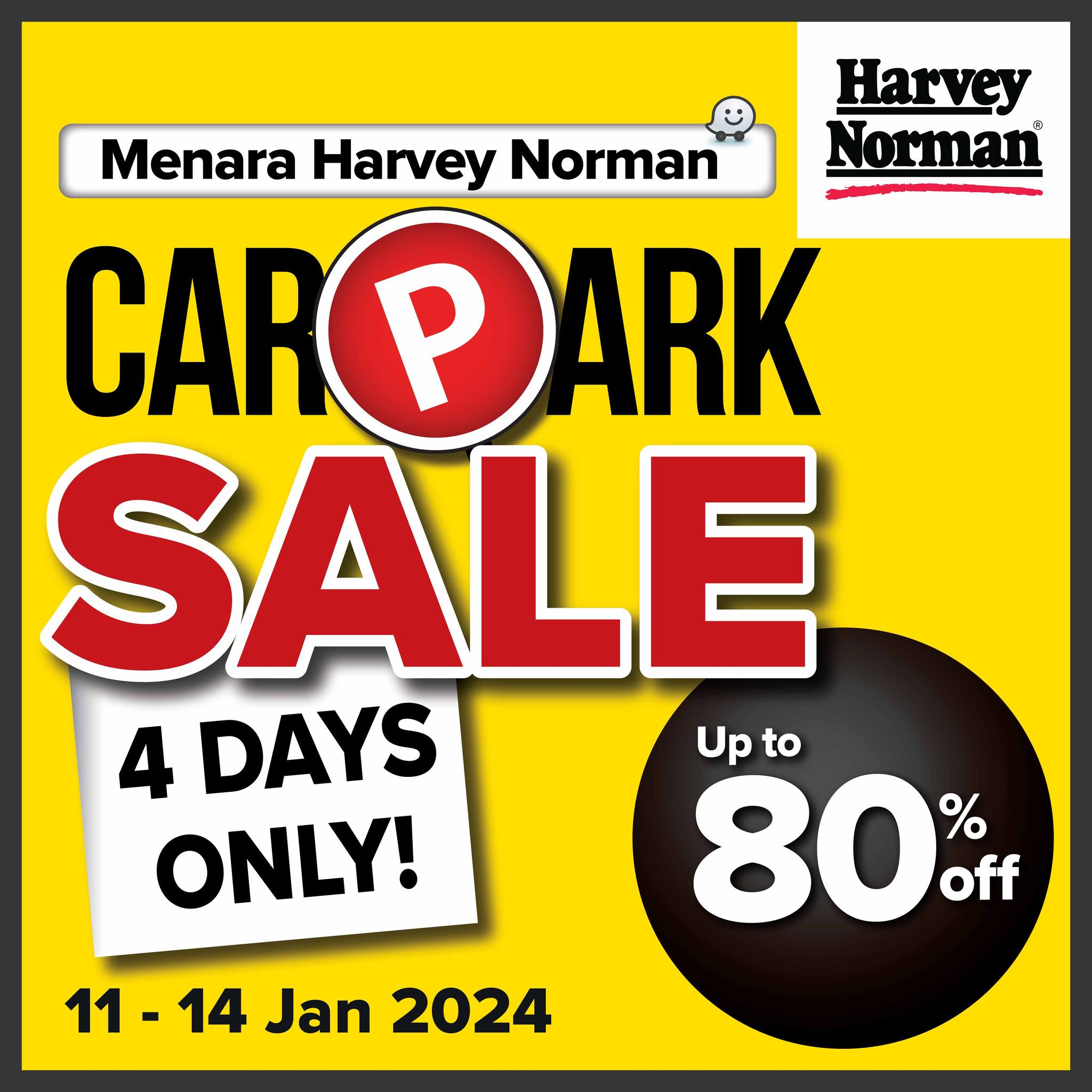 11 14 Jan 2024 Harvey Norman Carpark Sale At Menara EverydayOnSales Com   Harvey Norman Carpark Sale At Menara 