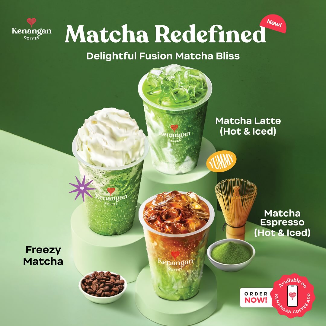 15 Jan 2024 Onward: Kenangan Coffee - New Matcha Series ...