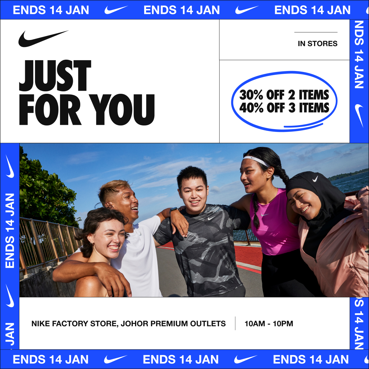 Nike Factory Store Special Sale At Johor Premium Outlets 