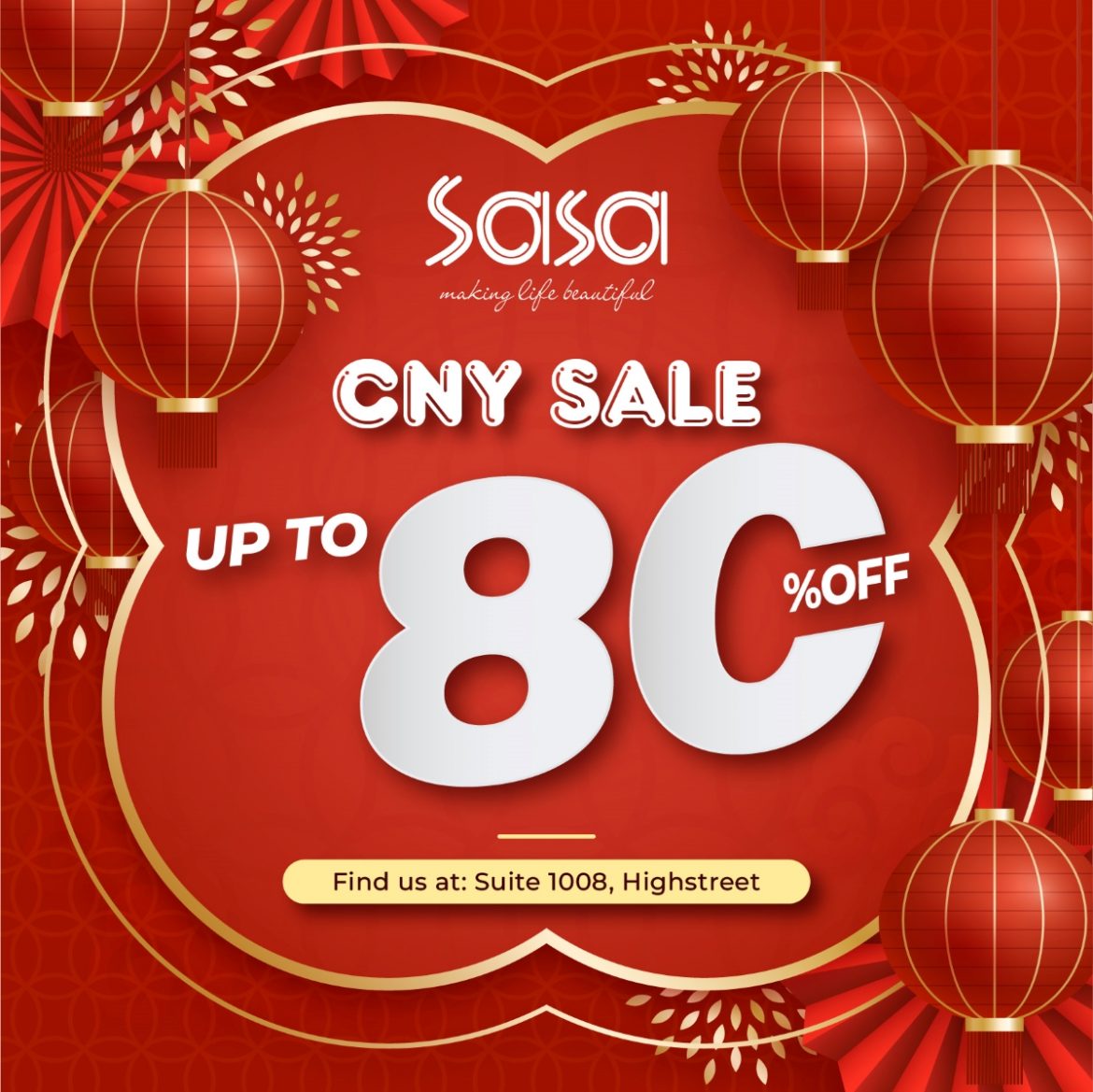 22 Jan-27 Feb 2024: Sasa - CNY Sale At Johor Premium Outlets ...