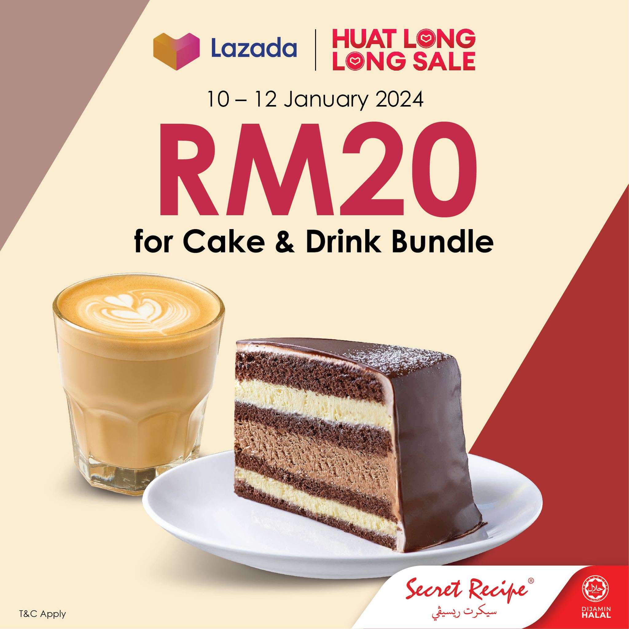 10-12 Jan 2024: Secret Recipe Huat Long Long Sale on Lazada ...