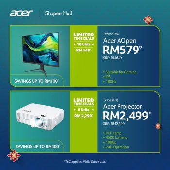 Acer-Ramadan-Bersama-Shopee-Sale-3-350x350 - Computer Accessories Electronics & Computers IT Gadgets Accessories Johor Kedah Kelantan Kuala Lumpur Malaysia Sales Melaka Negeri Sembilan Online Store Pahang Penang Perak Perlis Putrajaya Sabah Sarawak Selangor Terengganu 