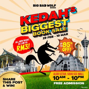 Big-Bad-Wolf-Books-Kedah-Biggest-Book-Sale-350x350 - Books & Magazines Kedah Malaysia Sales Stationery 
