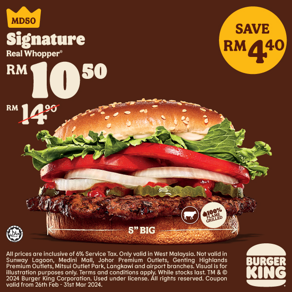 27 Feb 2024 Onward Burger King Coupon Deals