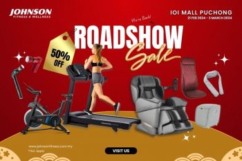 Johnson-Fitness-Roadshow-Sale-at-IOI-Mall-Puchong-350x233 - Fitness Malaysia Sales Selangor Sports,Leisure & Travel 
