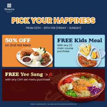 Memorie-Cafe-Triple-Happiness-Deal-350x350 - Food , Restaurant & Pub Promotions & Freebies Selangor 