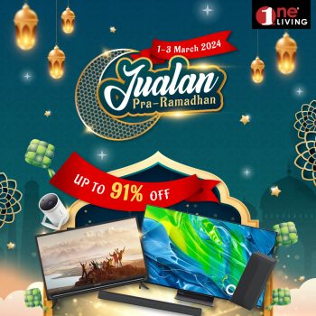 One-Living-Jualan-Pra-Ramadhan-350x350 - Electronics & Computers Home Appliances IT Gadgets Accessories Selangor Warehouse Sale & Clearance in Malaysia 