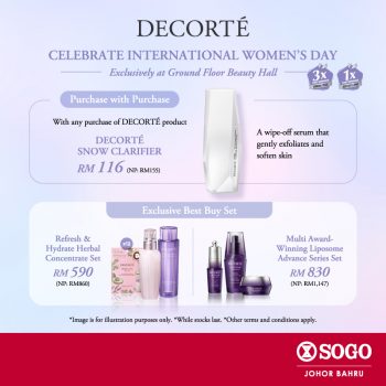 SOGO-International-Womens-Day-Special-350x350 - Fashion Lifestyle & Department Store Johor Promotions & Freebies 