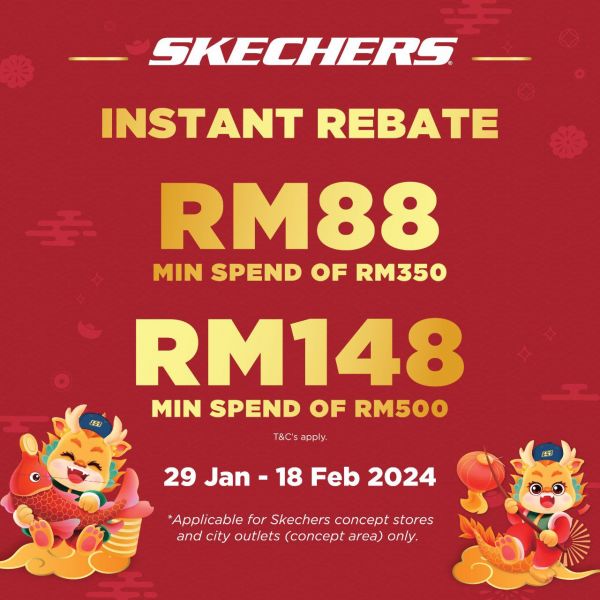 29 Jan18 Feb 2024 Skechers Chinese New Year Sale