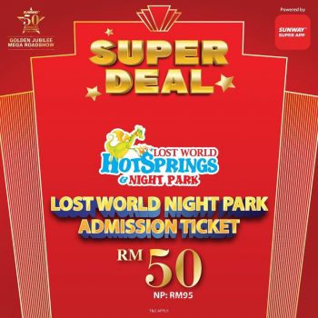Sunway-Lagoon-The-Golden-Jubilee-Mega-Roadshow-3-350x350 - Events & Fairs Johor Kuala Lumpur Penang Perak Selangor Sports,Leisure & Travel Supermarket & Hypermarket Theme Parks 