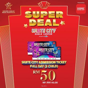 Sunway-Lagoon-The-Golden-Jubilee-Mega-Roadshow-4-350x350 - Events & Fairs Johor Kuala Lumpur Penang Perak Selangor Sports,Leisure & Travel Supermarket & Hypermarket Theme Parks 