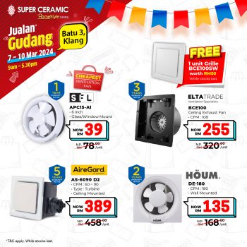Super-Ceramic-Warehouse-Sale-13-350x350 - Building Materials Electronics & Computers Flooring Home & Garden & Tools Home Appliances Selangor Warehouse Sale & Clearance in Malaysia 