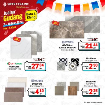 Super-Ceramic-Warehouse-Sale-6-350x350 - Building Materials Electronics & Computers Flooring Home & Garden & Tools Home Appliances Selangor Warehouse Sale & Clearance in Malaysia 