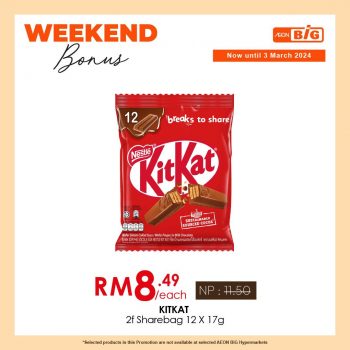 AEON-BiG-Weekend-Bonus-Promotion-18-350x350 - Johor Kedah Kelantan Kuala Lumpur Melaka Negeri Sembilan Pahang Penang Perak Perlis Promotions & Freebies Putrajaya Sabah Sarawak Selangor Supermarket & Hypermarket Terengganu 