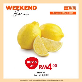 AEON-BiG-Weekend-Bonus-Promotion-2-350x350 - Johor Kedah Kelantan Kuala Lumpur Melaka Negeri Sembilan Pahang Penang Perak Perlis Promotions & Freebies Putrajaya Sabah Sarawak Selangor Supermarket & Hypermarket Terengganu 