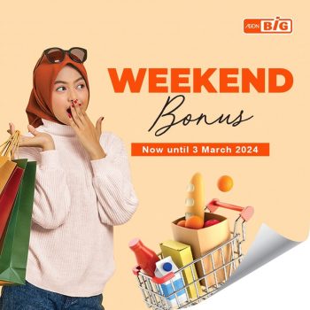 AEON-BiG-Weekend-Bonus-Promotion-350x350 - Johor Kedah Kelantan Kuala Lumpur Melaka Negeri Sembilan Pahang Penang Perak Perlis Promotions & Freebies Putrajaya Sabah Sarawak Selangor Supermarket & Hypermarket Terengganu 