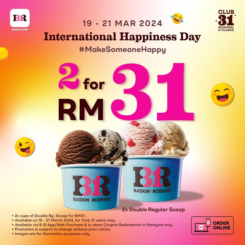 1921 Mar 2024 BaskinRobbins Special Deal