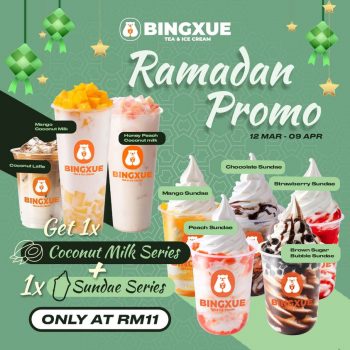 Bingxue-Ramadan-Promo-350x350 - Food , Restaurant & Pub Kuala Lumpur Promotions & Freebies Selangor 