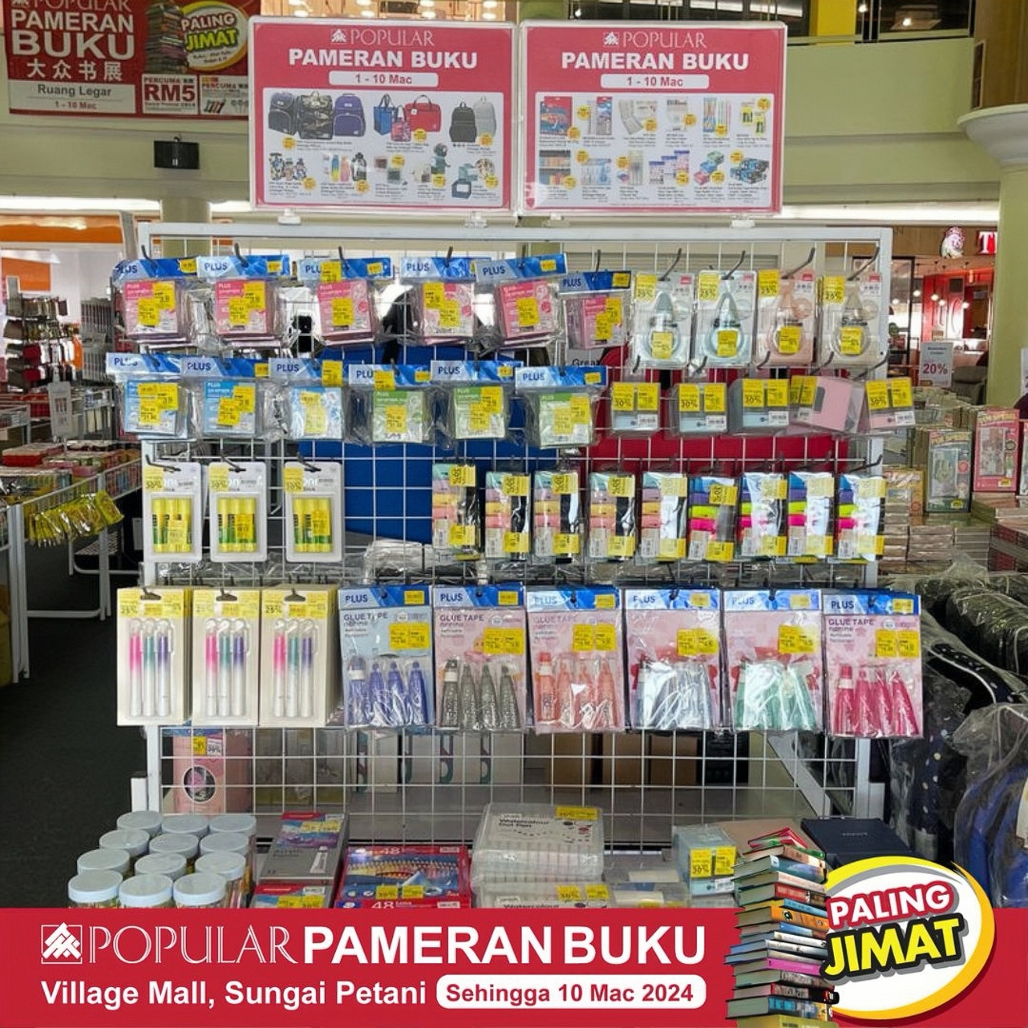 Now till 10 Mar 2024: Popular - Book Fair at Village Mall, Sungai ...