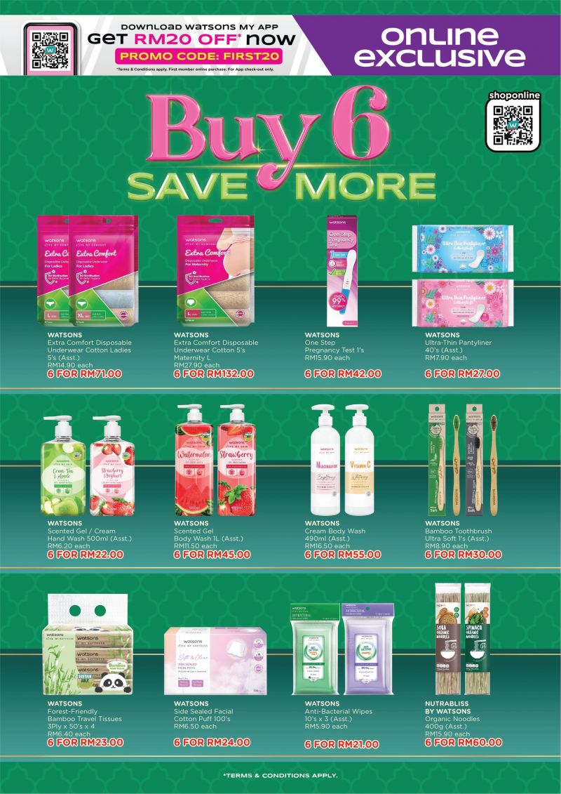 14 Mar-22 Apr 2024: Watsons - Raya Sale Catalogue 