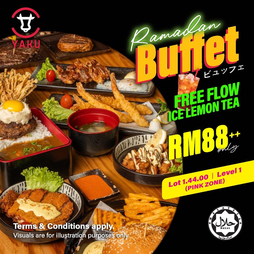 11 Mar-10 Apr 2024: Yaku - Ramadan Buffet Special - EverydayOnSales.com