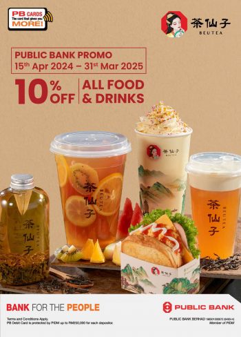 Beutea-Public-Bank-Promo-350x488 - Beverages Food , Restaurant & Pub Johor Kedah Kelantan Kuala Lumpur Melaka Negeri Sembilan Pahang Penang Perak Perlis Promotions & Freebies Putrajaya Sabah Sales Happening Now In Malaysia Sarawak Selangor Terengganu 