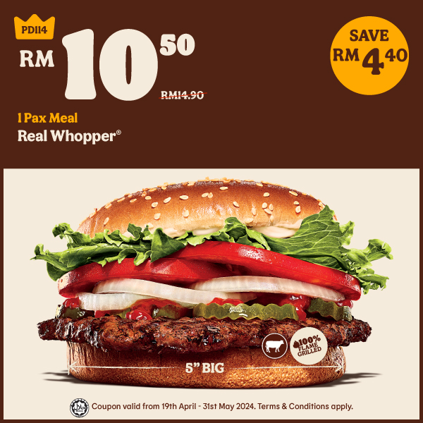 19 Apr-31 May 2024: Burger King - Coupons Deal - EverydayOnSales.com