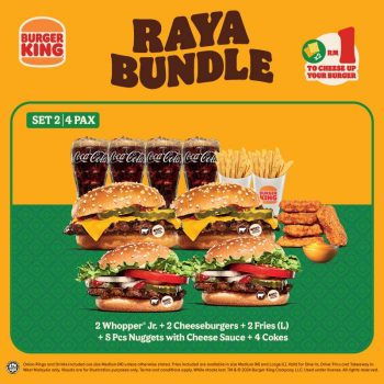 Burger-King-Raya-Bundle-Promo-2-350x350 - Burger Food , Restaurant & Pub Johor Kedah Kelantan Kuala Lumpur Melaka Negeri Sembilan Pahang Penang Perak Perlis Promotions & Freebies Putrajaya Sabah Sarawak Selangor Terengganu 