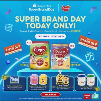 Dugro-Super-Brand-Day-on-Shopee-350x352 - Baby & Kids & Parenting Diapers Johor Kedah Kelantan Kuala Lumpur Melaka Negeri Sembilan Online Store Pahang Penang Perak Perlis Promotions & Freebies Putrajaya Sabah Sarawak Selangor Terengganu 