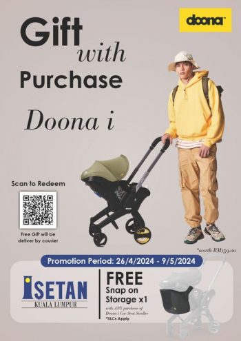 Isetan-doona-Promo-350x495 - Baby & Kids & Parenting Babycare Kuala Lumpur Promotions & Freebies Selangor 