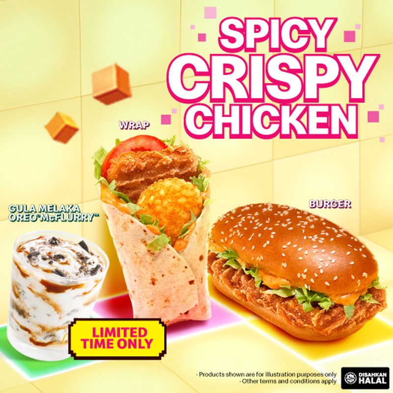 26 Apr 2024 Onward: McDonald’s - Spicy Crispy Chicken Delight ...