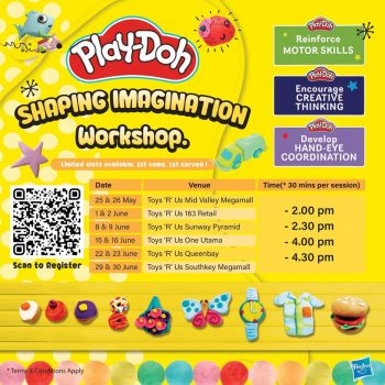 Toys-R-Us-Shaping-Imagination-Workshops-350x350 - Baby & Kids & Parenting Events & Fairs Johor Kuala Lumpur Penang Selangor Toys 