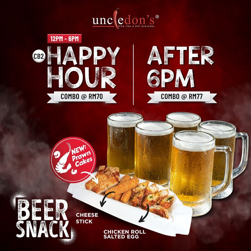 23 Apr 2024 Onward: Uncle Don's - Beer Snack Combo Promo ...