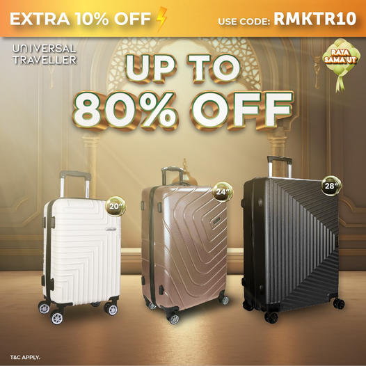 22 Apr 2024 Onward: Universal Traveller - Raya Promo - EverydayOnSales.com