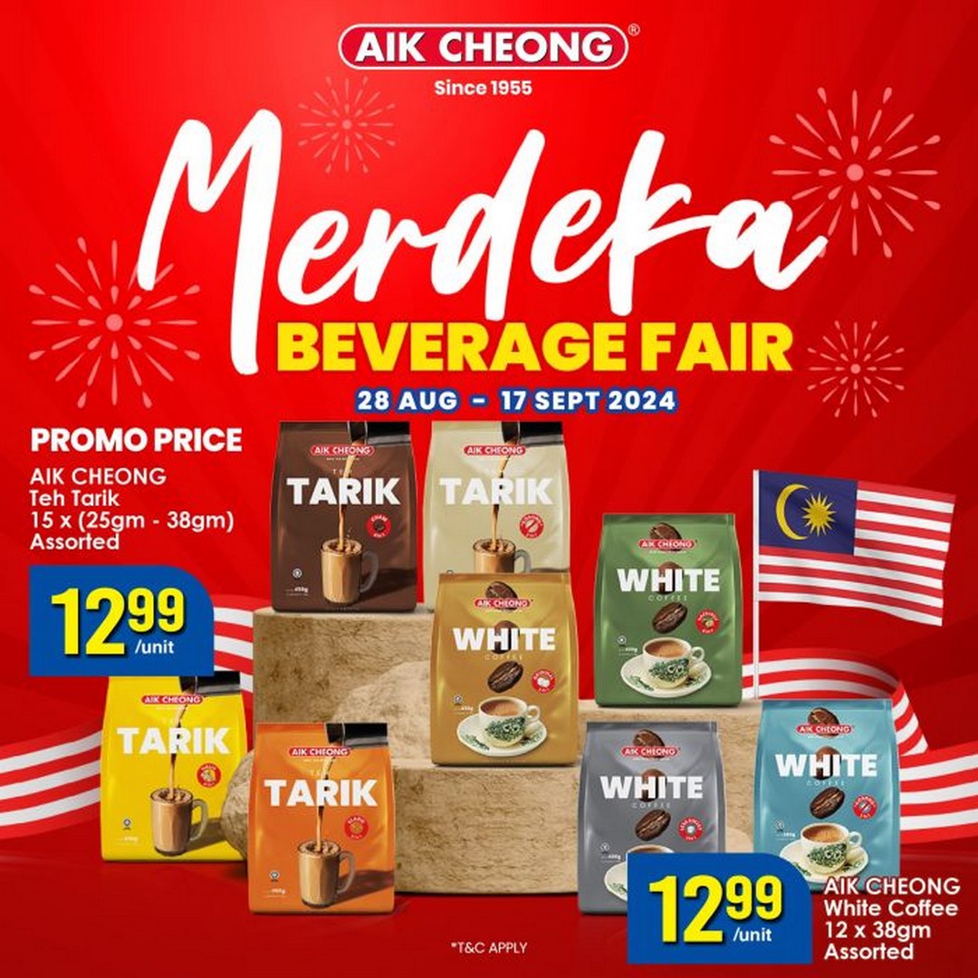 28 August - 17 September 2024: TF Value-Mart, Merdeka Beverage Fair ...