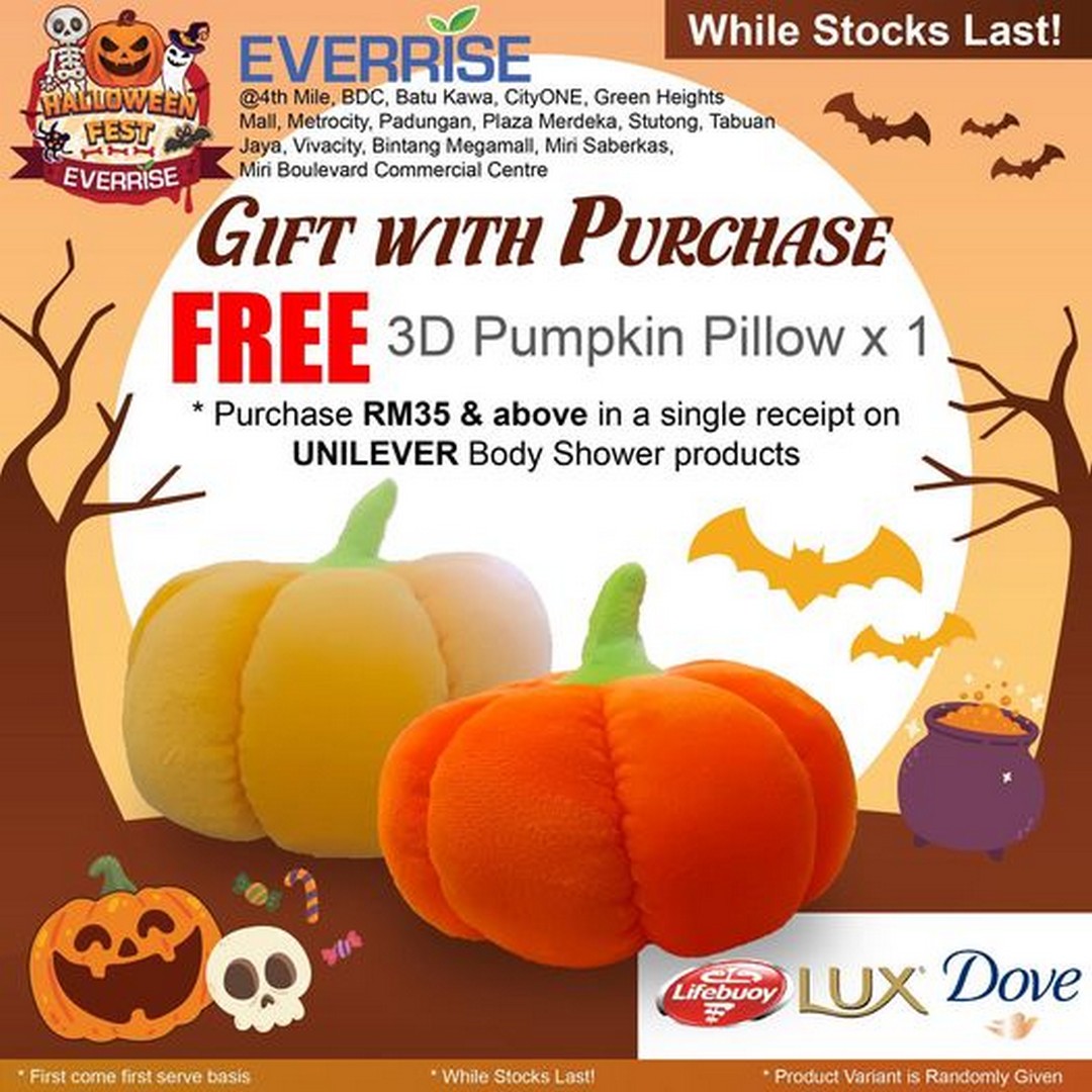 31 October 2024 onwards Everrise, Halloween Treat Special Promotion