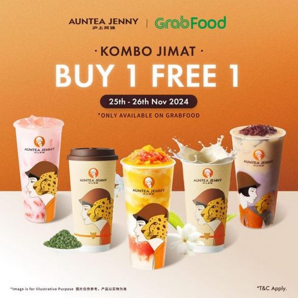 25-26 November 2024: Auntea Jenny Malaysia, B1F1 KOMBO JIMAT Promotion ...