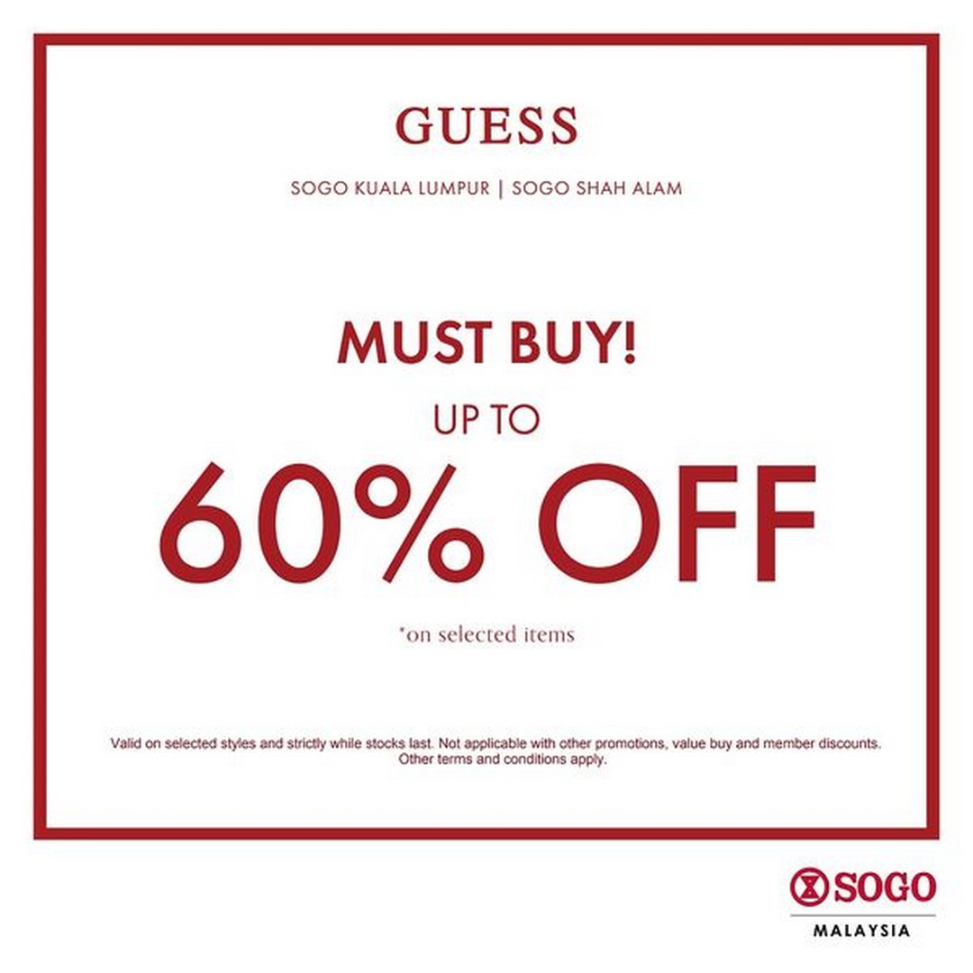 Guess 60 off sale best sale