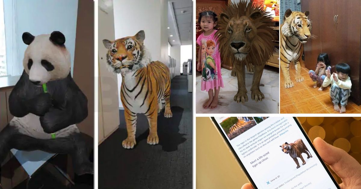 Google 3D, Bring Wild Animals Home