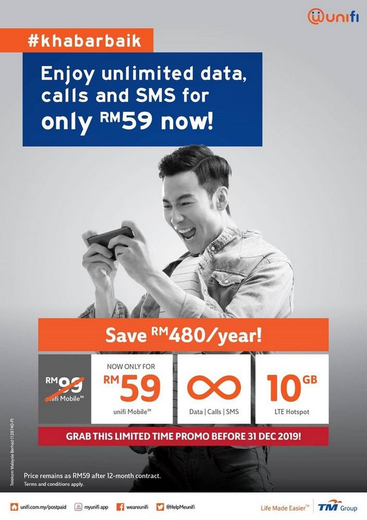 Unifi Mobile Prepaid Now Offers Unlimited Data For RM35 ...