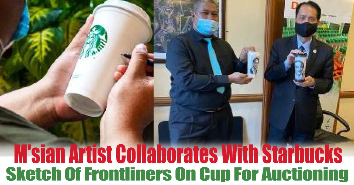 Sketch-Of-Frontliners-On-Reusable-Cup-For-Auctioning - News 
