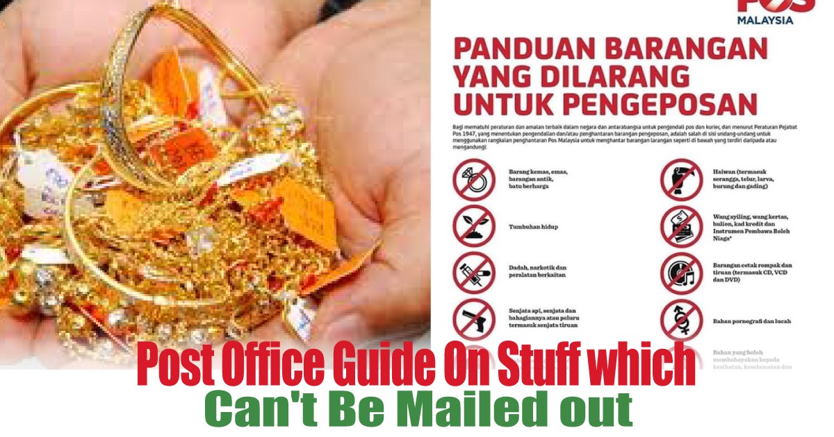 Pos Office Guide On Stuff which Canu0027t Be Mailed out 