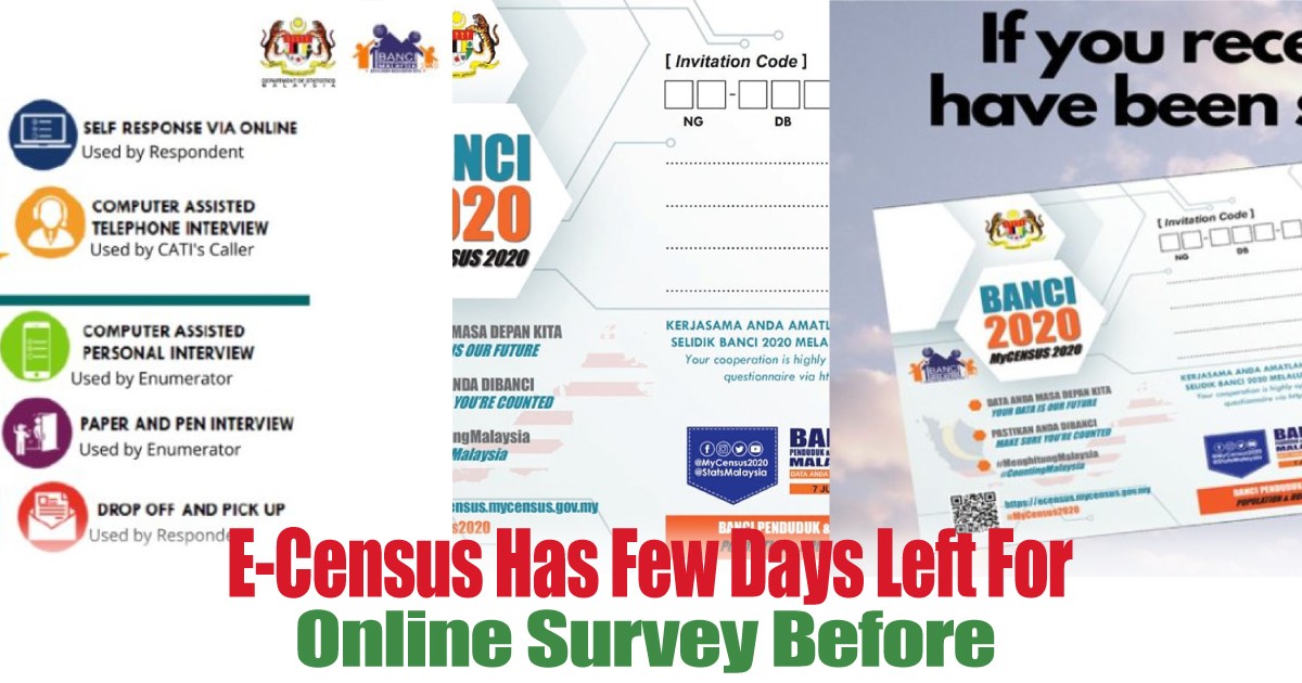 E Census Has Few Days Left For Online Survey Before Government Official Conduct Face To Face Interviews Everydayonsales Com News