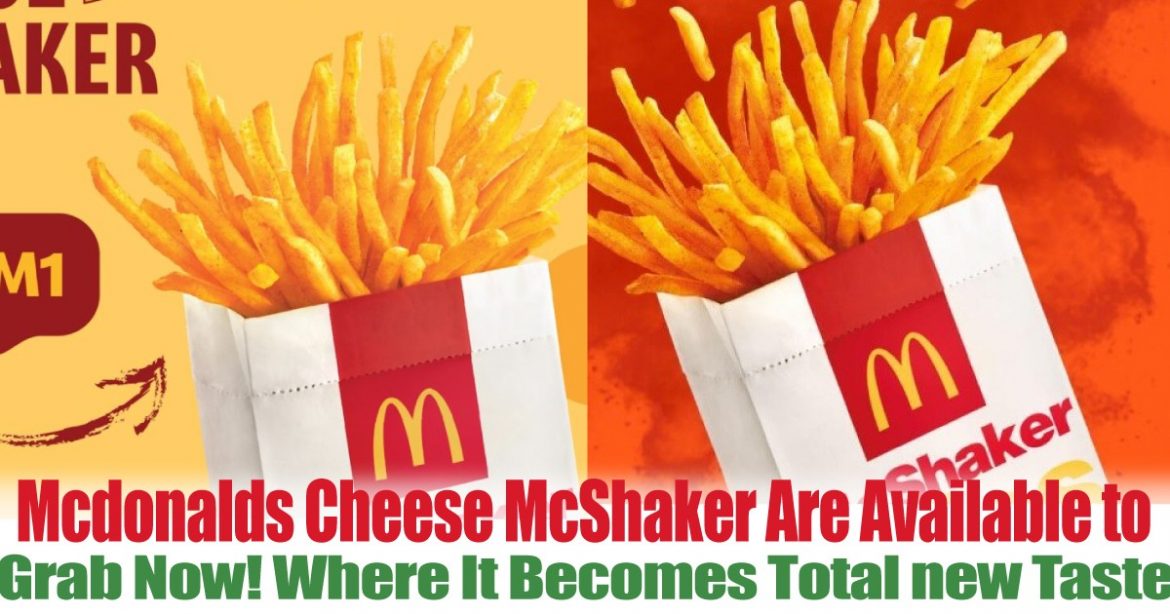 Mcdonalds Cheese McShaker Are Available to Grab Now! Where It Becomes A ...