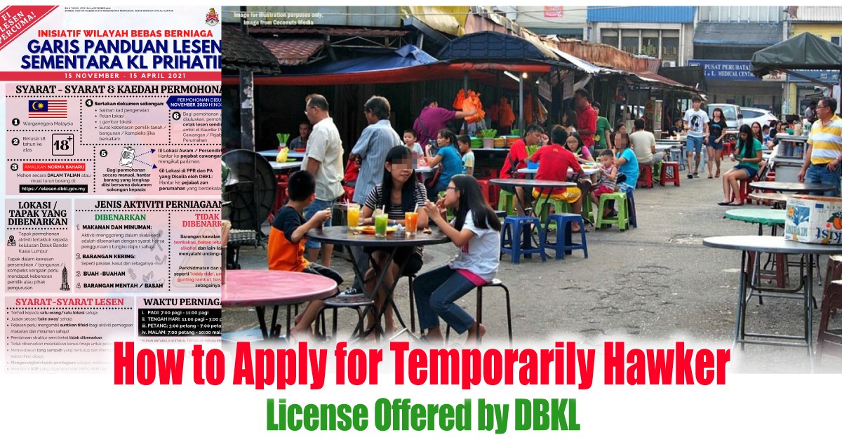 How To Apply For Temporarily Hawker License Offered By Dbkl Everydayonsales Com News